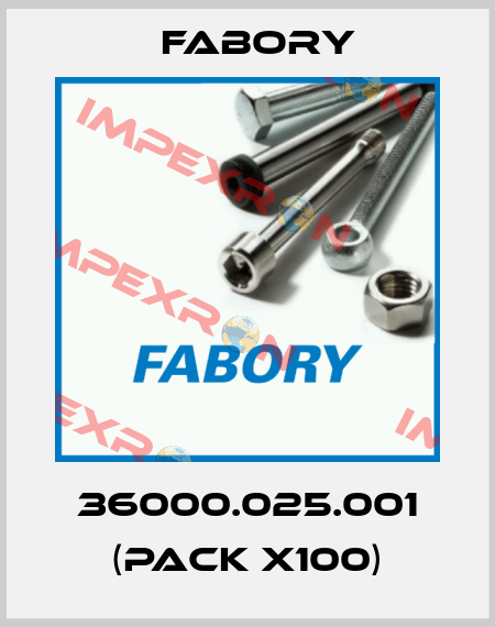 36000.025.001 (pack x100) Fabory