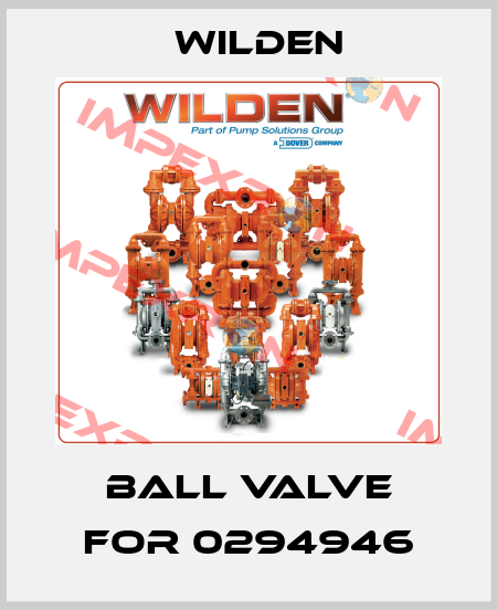 ball valve for 0294946 Wilden