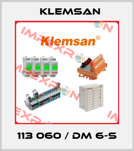 113 060 / DM 6-S Klemsan