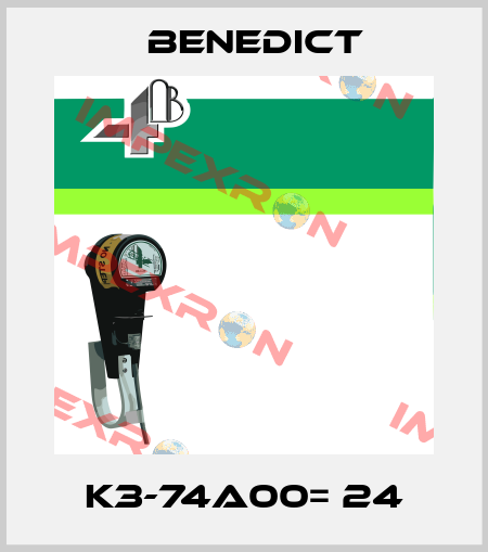 K3-74A00= 24 Benedict