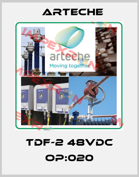 TDF-2 48VDC OP:020 Arteche
