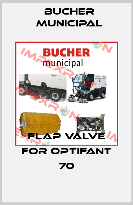 flap valve for Optifant 70 Bucher Municipal