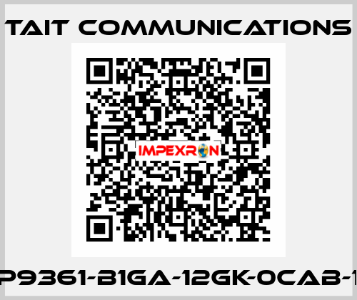 TP9361-B1GA-12GK-0CAB-10 Tait communications