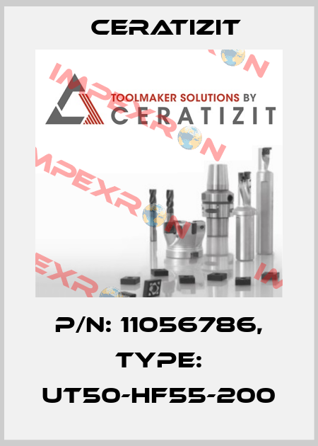 P/N: 11056786, Type: UT50-HF55-200 Ceratizit