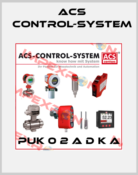 PUK 0 2 A D K A Acs Control-System