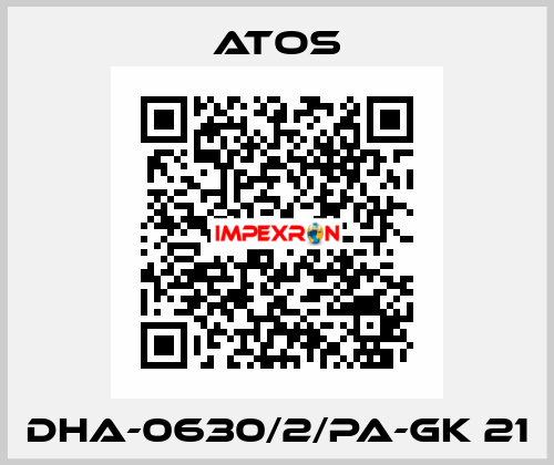 DHA-0630/2/PA-GK 21 Atos