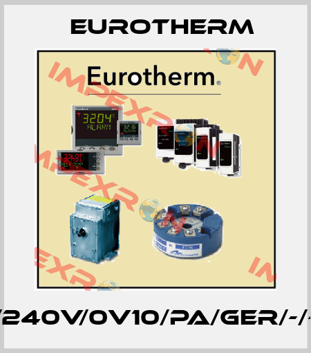 TE10A/40A/240V/0V10/PA/GER/-/-/FUSE/-//00 Eurotherm