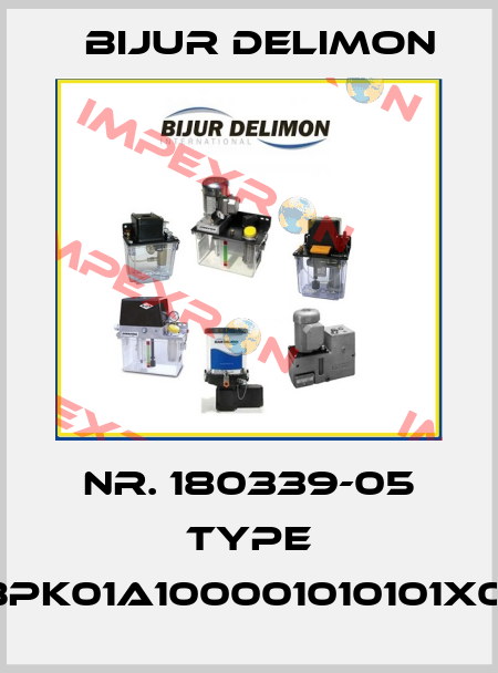 Nr. 180339-05 Type BPK01A100001010101X01 Bijur Delimon