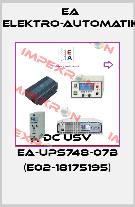 DC USV EA-UPS748-07B (E02-18175195) EA Elektro-Automatik