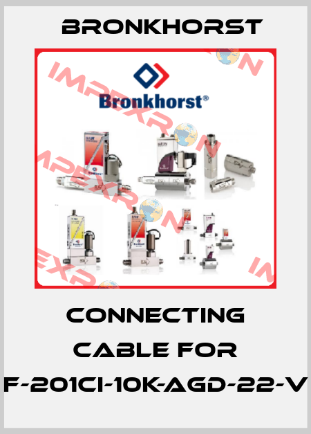 Connecting cable for F-201CI-10K-AGD-22-V Bronkhorst