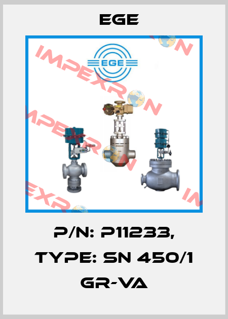 p/n: P11233, Type: SN 450/1 GR-VA Ege