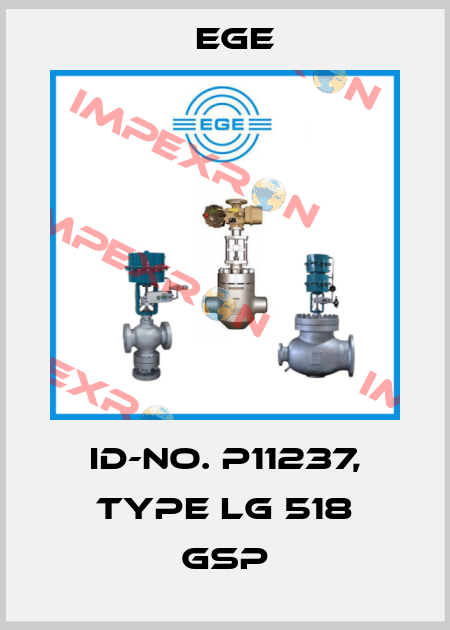 Id-No. P11237, Type LG 518 GSP Ege