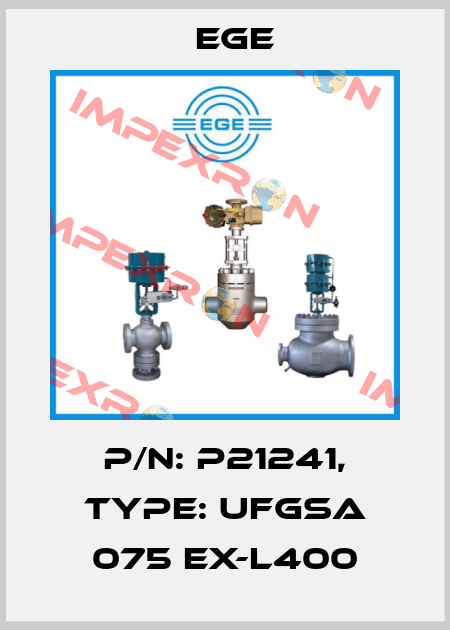 p/n: P21241, Type: UFGSa 075 Ex-L400 Ege