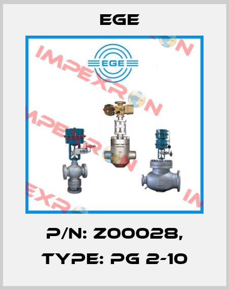p/n: Z00028, Type: PG 2-10 Ege