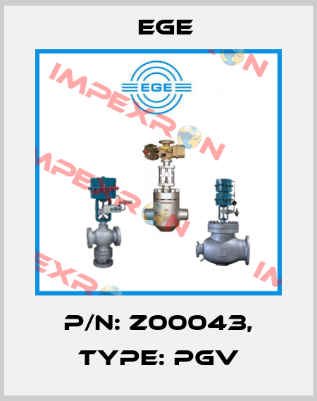 p/n: Z00043, Type: PGV Ege