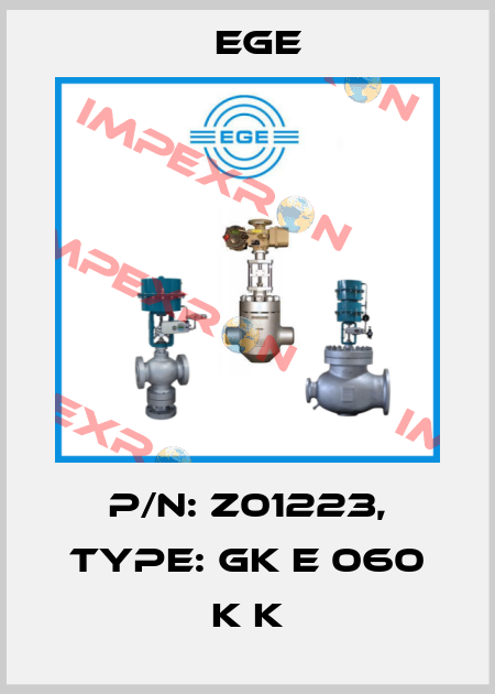 p/n: Z01223, Type: GK E 060 K K Ege