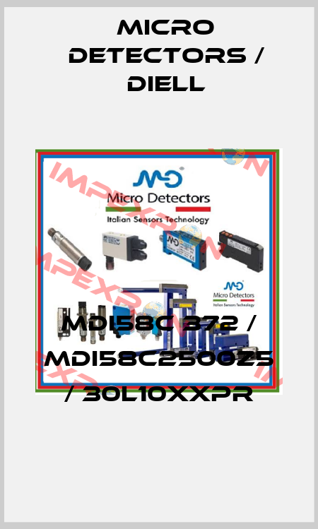 MDI58C 372 / MDI58C2500Z5 / 30L10XXPR
 Micro Detectors / Diell