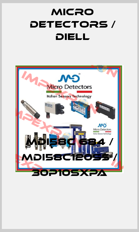 MDI58C 684 / MDI58C120S5 / 30P10SXPA
 Micro Detectors / Diell
