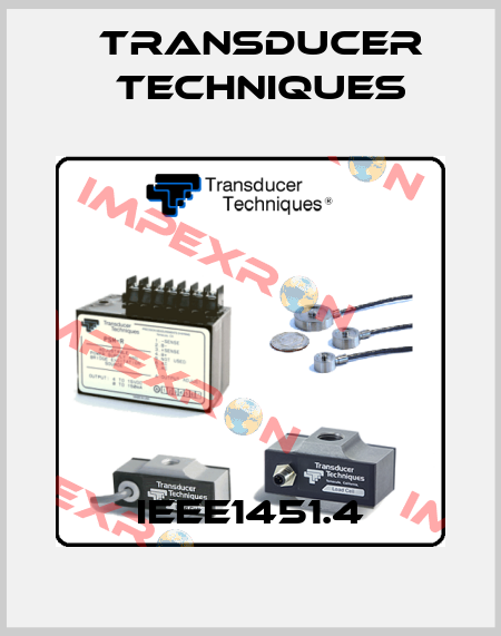 IEEE1451.4 Transducer Techniques