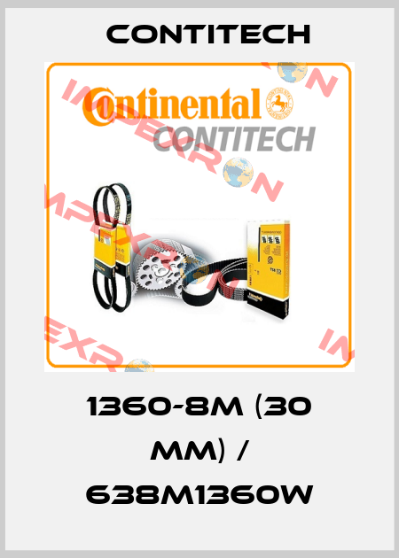 1360-8M (30 mm) / 638M1360W Contitech