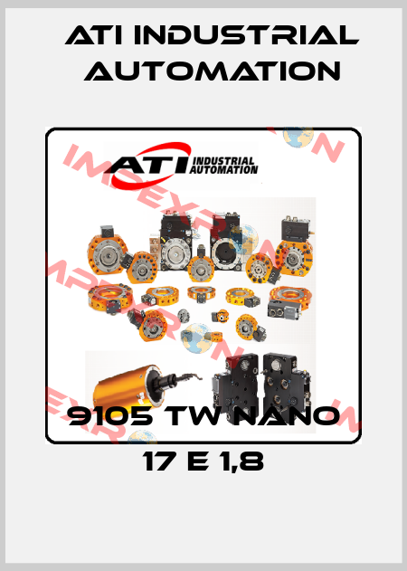 9105 TW Nano 17 E 1,8 ATI Industrial Automation