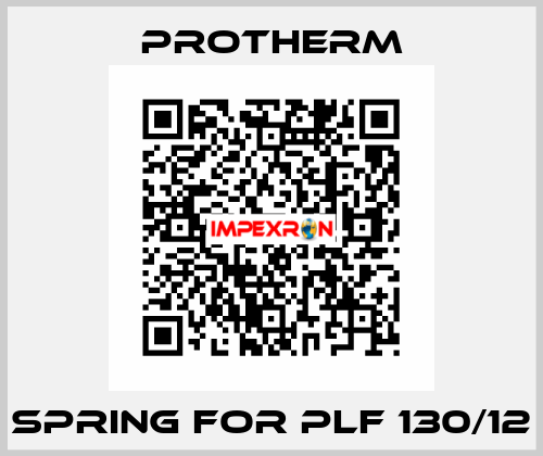 Spring For PLF 130/12 PROTHERM