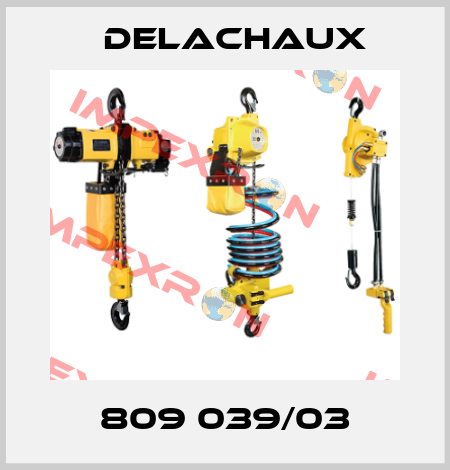 809 039/03 Delachaux