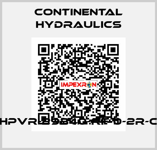 HPVR-29B40-RF-0-2R-C Continental Hydraulics