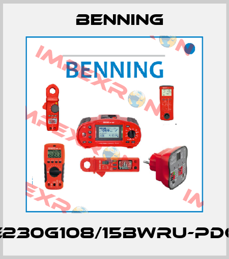 E230G108/15BWru-PDG Benning