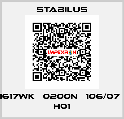 1617WK   0200N   106/07   H01 Stabilus