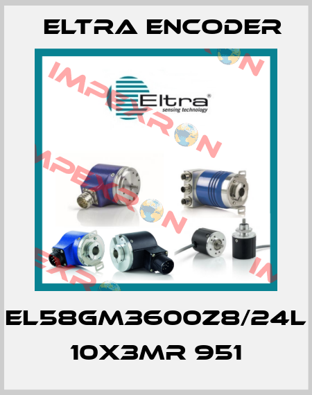 EL58GM3600Z8/24L 10X3MR 951 Eltra Encoder
