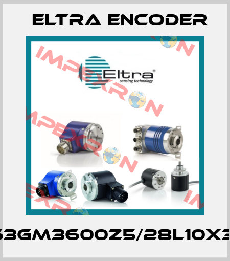 ER63GM3600Z5/28L10X3MR Eltra Encoder