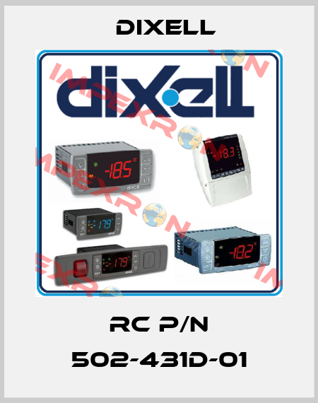 RC P/N 502-431D-01 Dixell