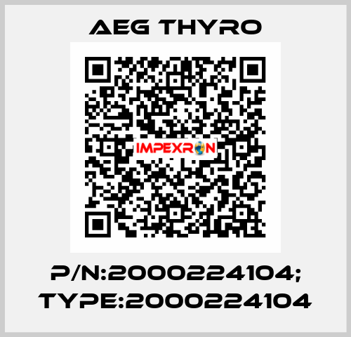 P/N:2000224104; Type:2000224104 AEG THYRO