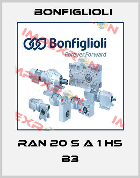 RAN 20 S A 1 HS B3 Bonfiglioli