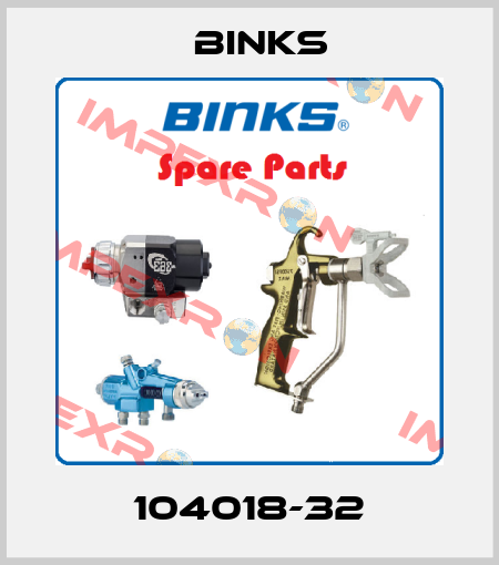 104018-32 Binks