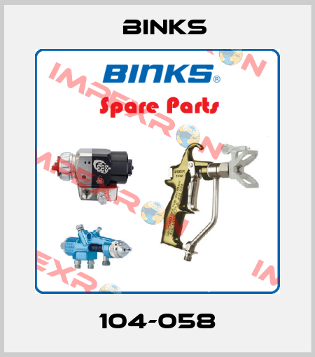104-058 Binks