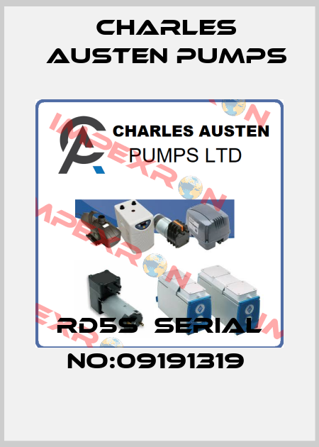 RD5S  Serial No:09191319  Charles Austen Pumps