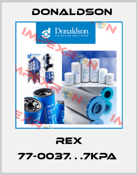 REX 77-0037…7KPA  Donaldson