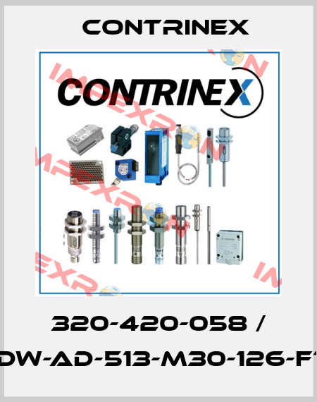 320-420-058 / DW-AD-513-M30-126-F1 Contrinex