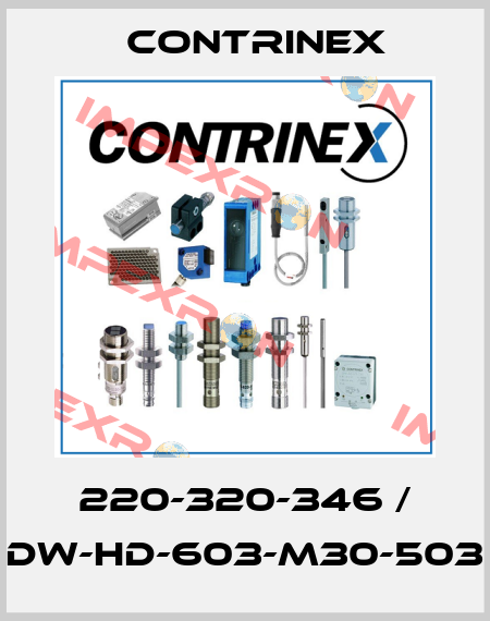 220-320-346 / DW-HD-603-M30-503 Contrinex
