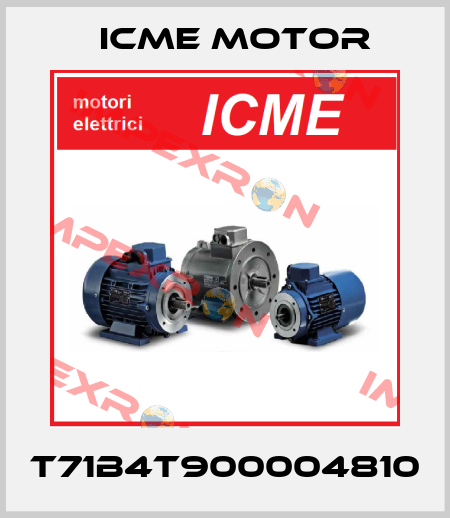 T71B4T900004810 Icme Motor