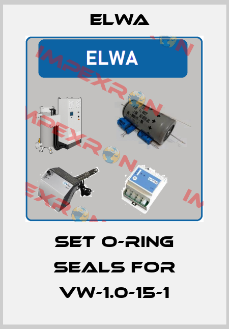 set O-Ring seals for VW-1.0-15-1 Elwa