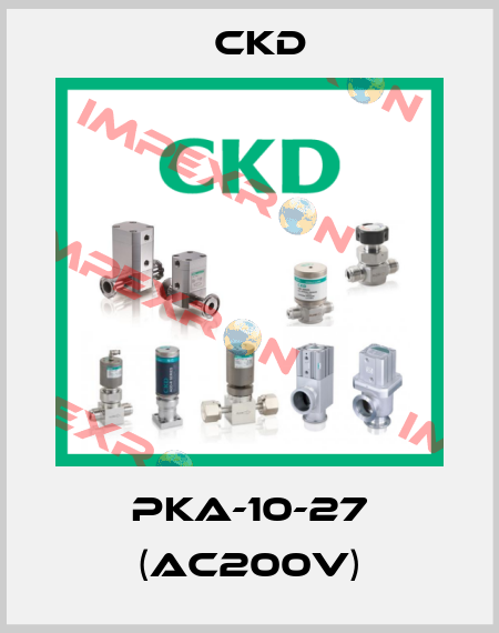 PKA-10-27 (AC200V) Ckd