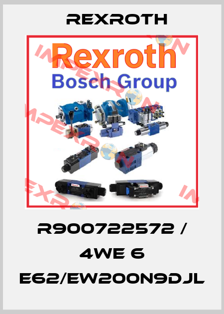R900722572 / 4WE 6 E62/EW200N9DJL Rexroth