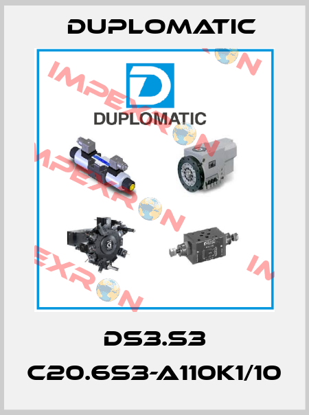 DS3.S3 C20.6S3-A110K1/10 Duplomatic