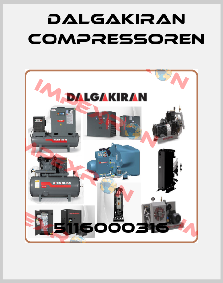 5116000316 DALGAKIRAN Compressoren