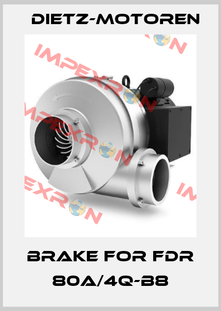 brake for FDR 80A/4Q-B8 Dietz-Motoren