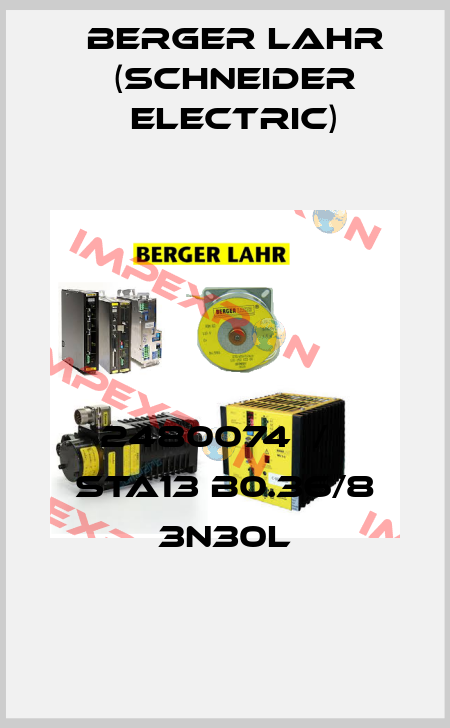 2480074  /   STA13 B0.36/8 3N30L Berger Lahr (Schneider Electric)