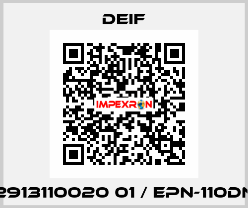 2913110020 01 / EPN-110DN Deif